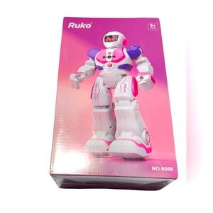 NWT Ruko 6088 Programmable Pink Robot Gesture Sensing Intelligent Remote Control
